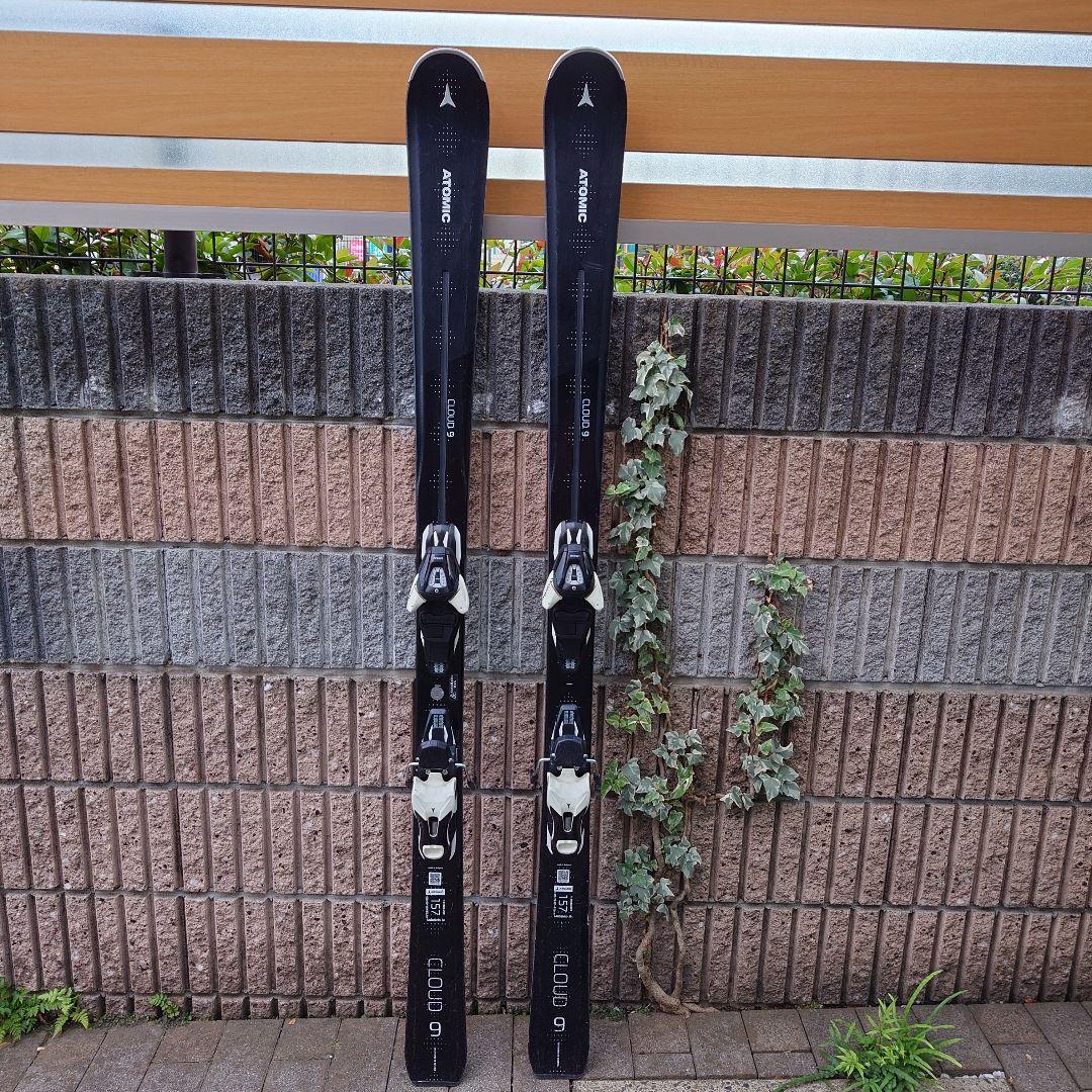 ATOMIC CLOUD9スキー板ビンディング付157 チューンナップ済み アトミック（ATOMIC）（レディース）スキー板 ビンディング付属 25