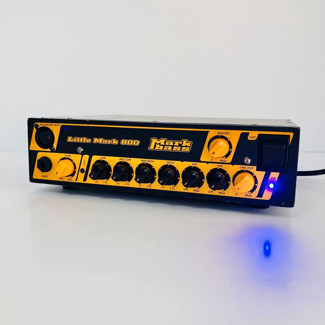 Markbass Little Mark 800 ベースアンプヘッド Little Mark 800 – Markbass