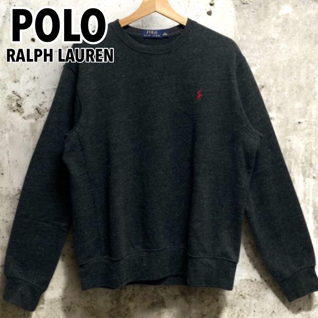 【美品◎】POLO RALPH LAUREN 刺繍ロゴ 裏起毛 スウェット M POLO RALPH LAUREN（ポロ・ラルフローレン） ポロ ラルフローレン