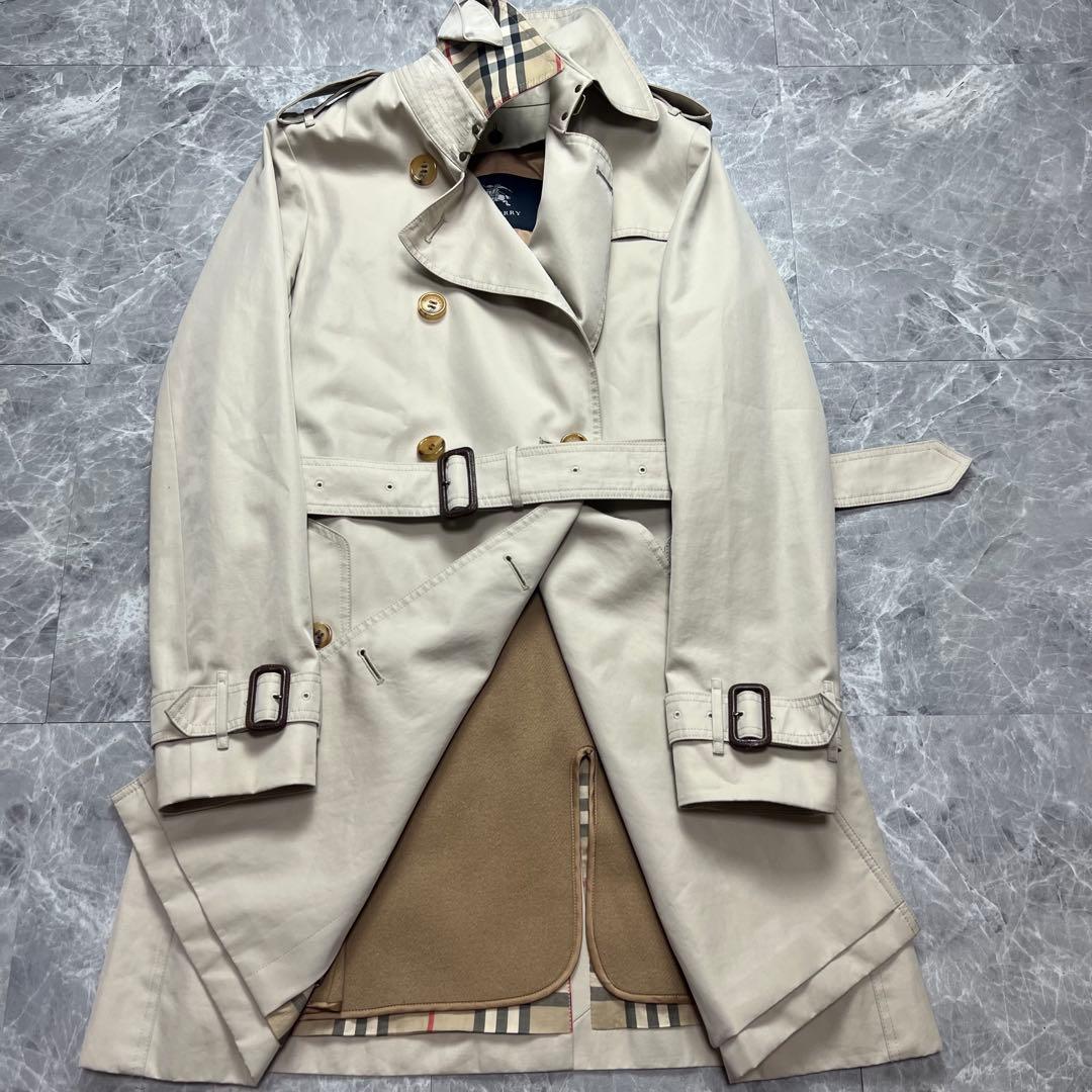 バーバリーロンドン♡トレンチコート　ベルト　ライナー　ノバチェック ベージュ バーバリー♡トレンチコートベルトライナーノバチェック ベージュXL