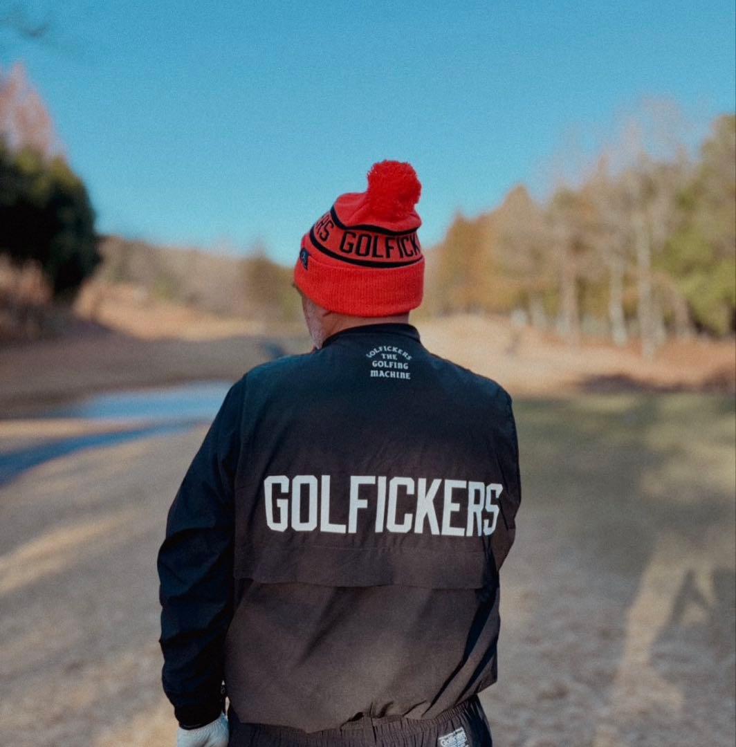 Golfickers ゴルフィッカーズ ベスト ブラック L 即完売 - メルカリ