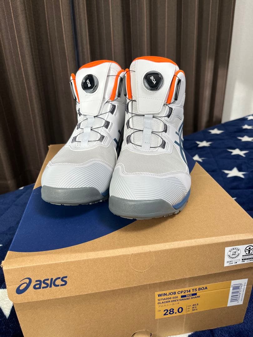 アシックス 安全靴 ウィンジョブ ハイカット ダイヤル式 CP214 楽天市場】アシックス 安全靴 スニーカー ウィンジョブ CP214 TS BOA