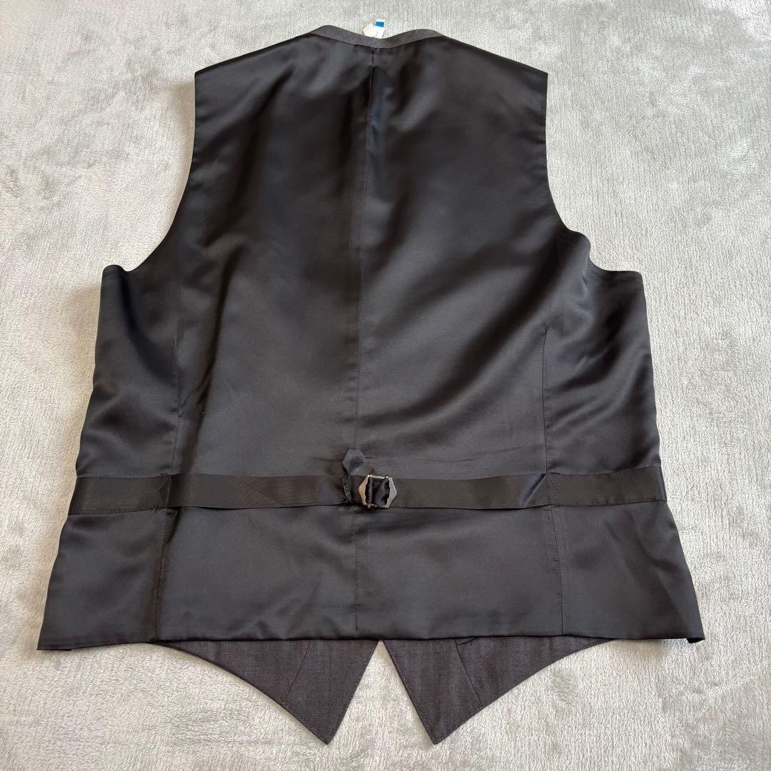 シルク 40R 3ピース✨バーバリーブラックレーベル スーツ Super 110