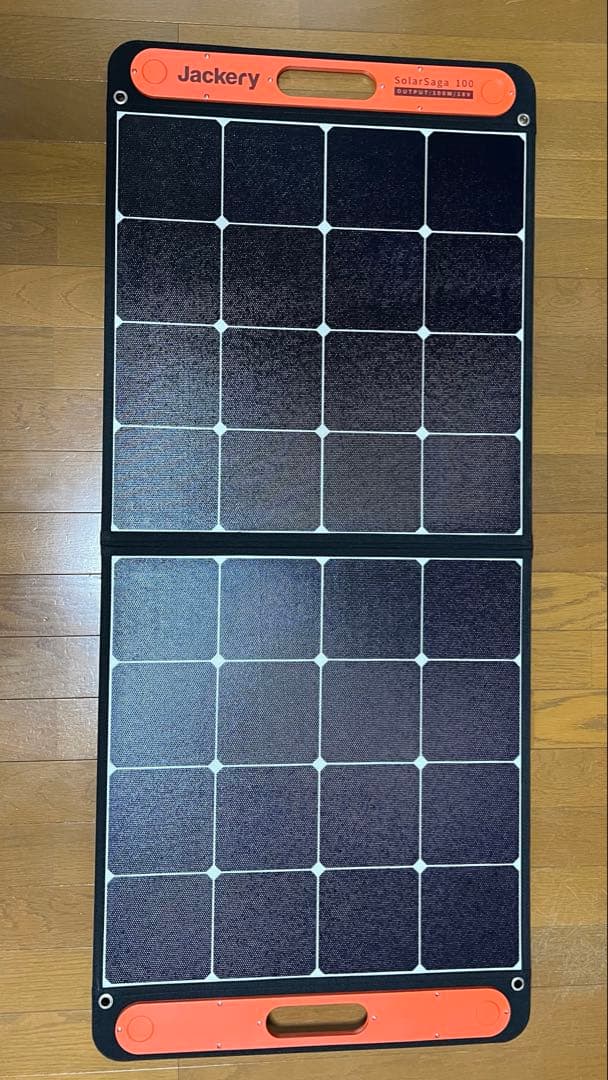 Jackery SolarSaga 100 折りたたみ式ソーラーパネル Jackery SolarSaga 100Wソーラーパネル｜高変換効率・防水・防塵