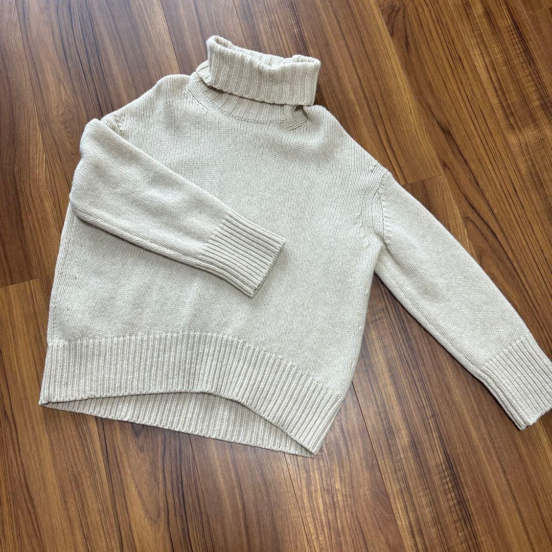 大幅値下げ！！ギャルリーヴィー ファインウール タートルネックプル