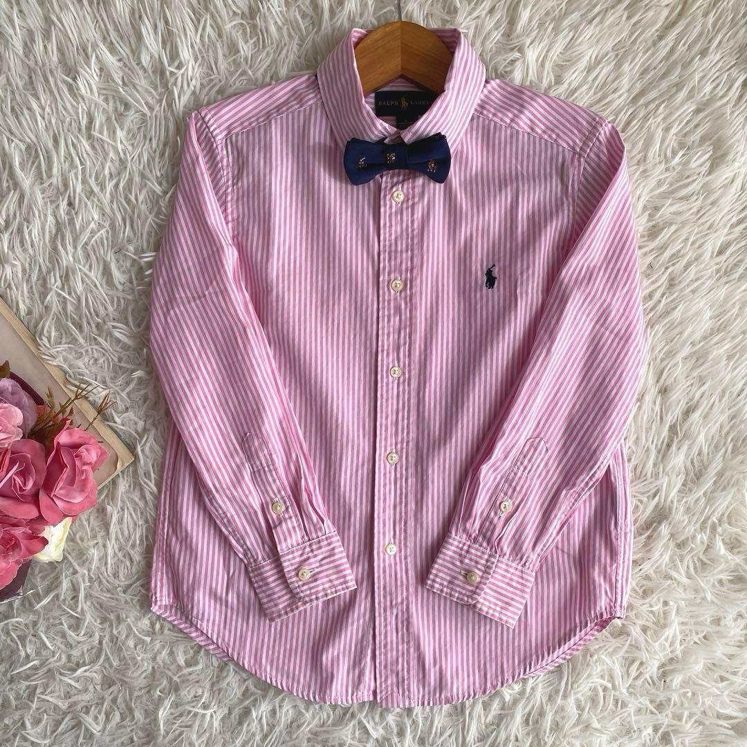 美品 ラルフローレン 4点セット フォーマル 120 スーツ 紺ブレ