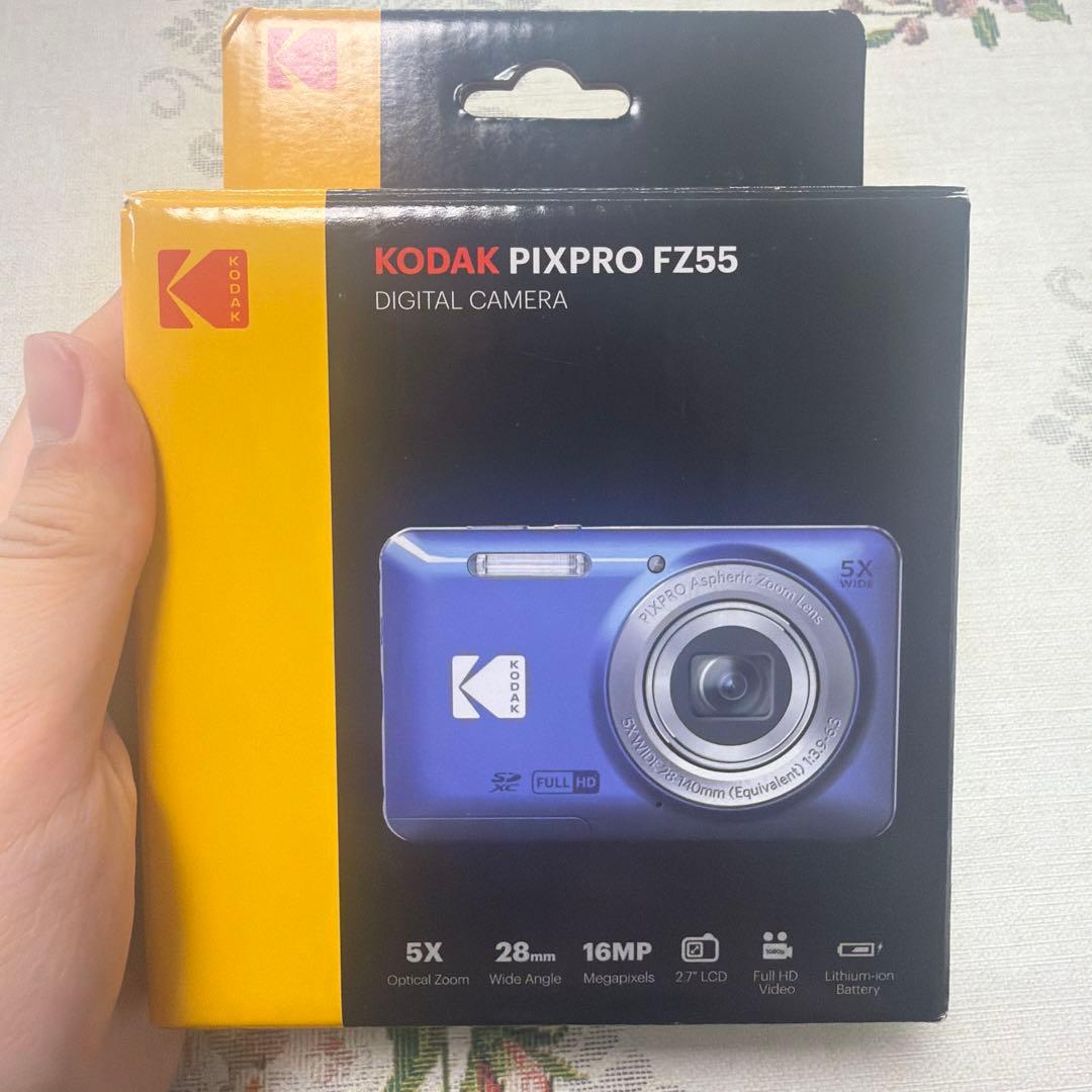 KODAK PIXPRO FZ55 デジタルカメラ　blue Amazon.com : KODAK PIXPRO Friendly Zoom FZ55-BL 16MP Digital