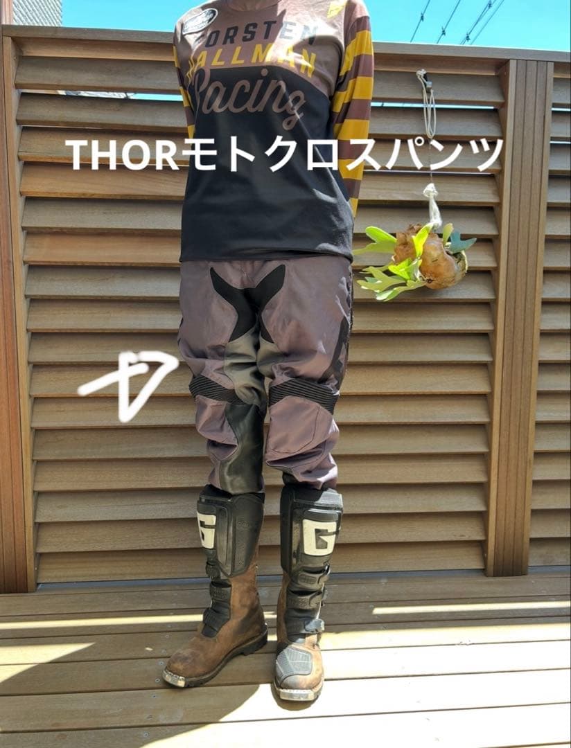 THORモトクロスパンツ 最終アウトレット'23/'24継続モデル PULSE COMBAT MXパンツ MIDNIGHT