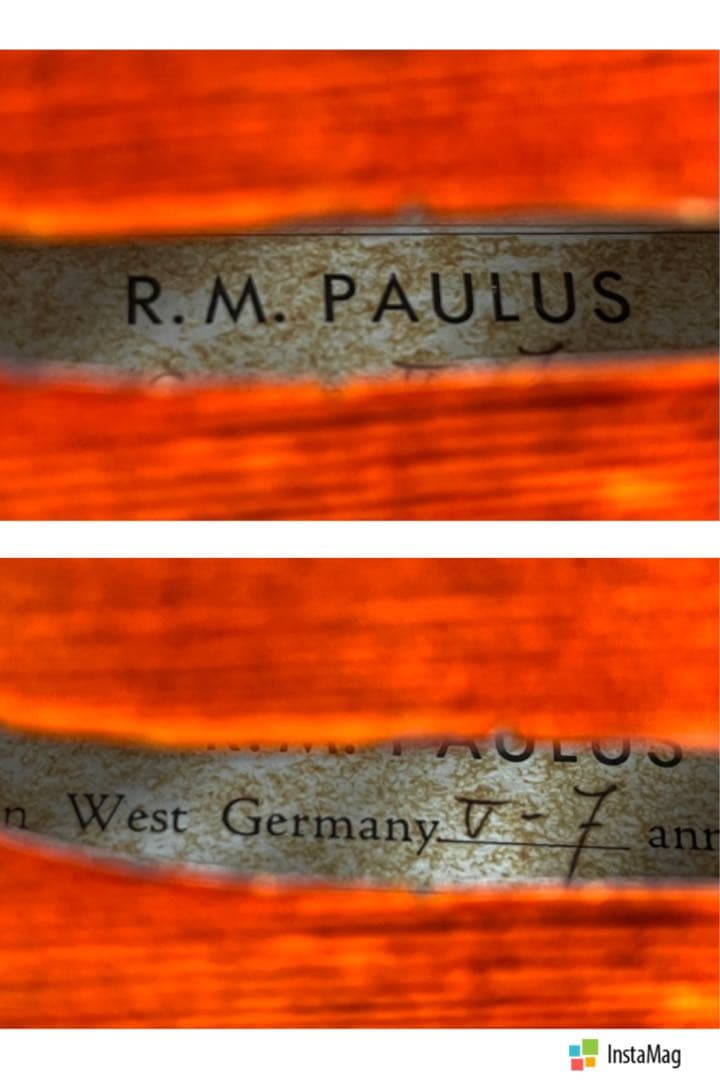 【美虎杢⭐️】R.M.PAULUS V-7ドイツ製バイオリン 4/4