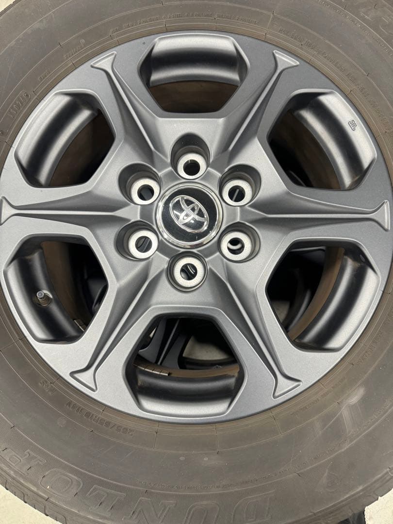 ランドクルーザー300 GRホイールタイヤセット265/65R18 ダンロップ GRANDTREK 新品 4本 ランクル300 ランクル250 タイヤホイールセット