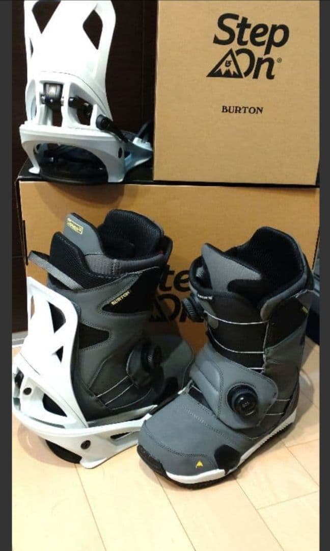 20-21 burton step on Photon wide 26cm - メルカリ