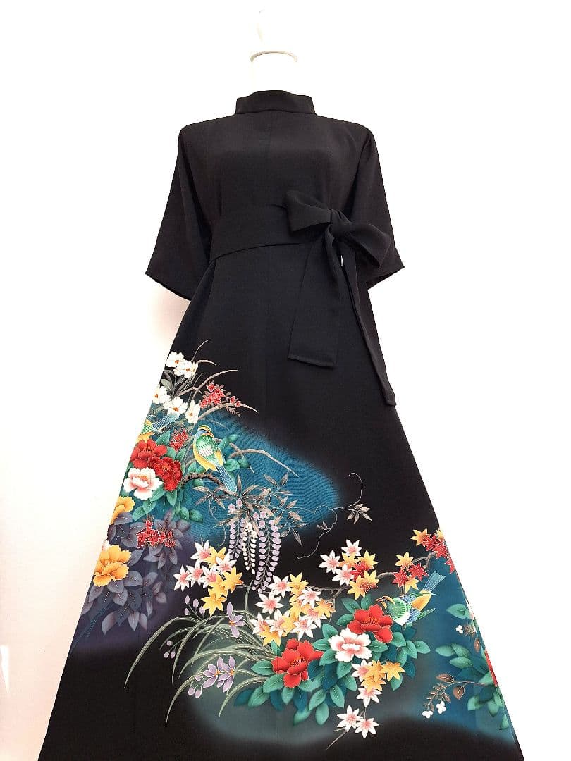 着物リメイクワンピース3690 mqdefault.jpg