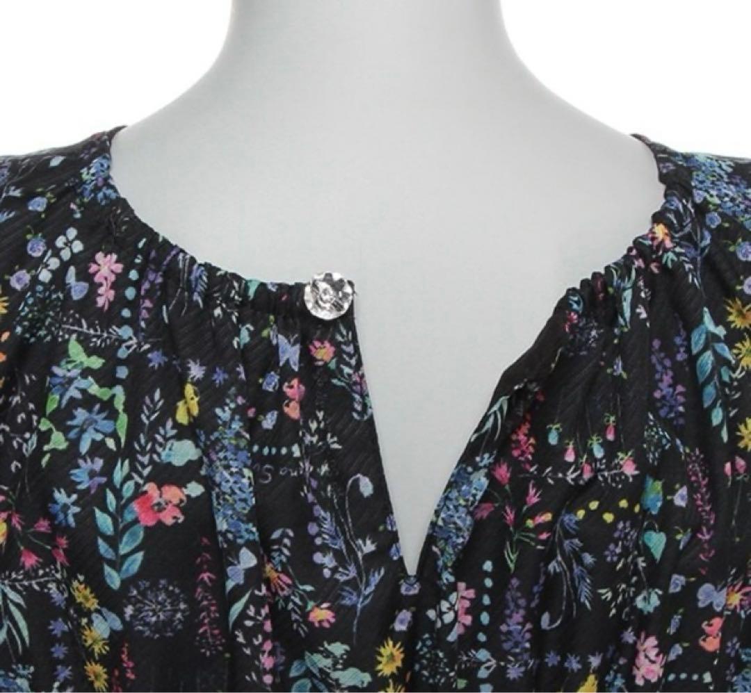 セール 最終お値下げ 新品 アナスイミニ ボタニカルワンピース LL