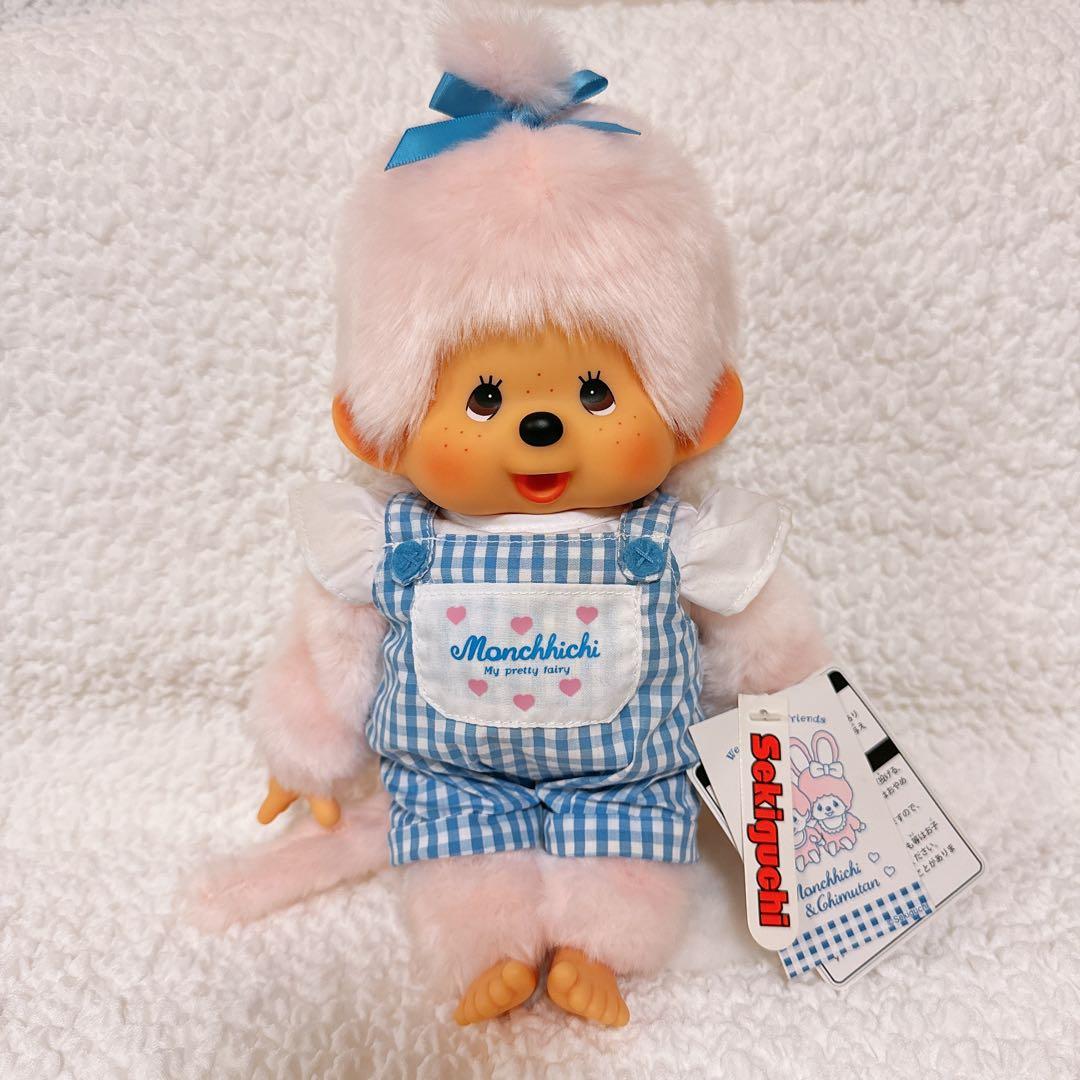 らぶらぶピンク　モンチッチM 女の子　セキグチ　タグ付き 新品タグ付き モンチッチ 女の子 ピンク セキグチ sekiguchi