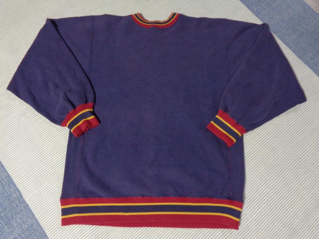 ★専用★　　　　目無し/XL/90s/チャンピオン/USA/刺繍タグ/スウェット Champion（チャンピオン） ビッグサイズ USA製 ヴィンテージ 90年代 青