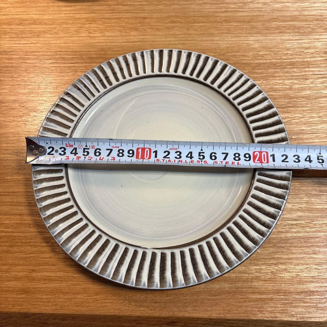 小石原ポタリー 浅鉢2枚と平皿4枚の6枚セット