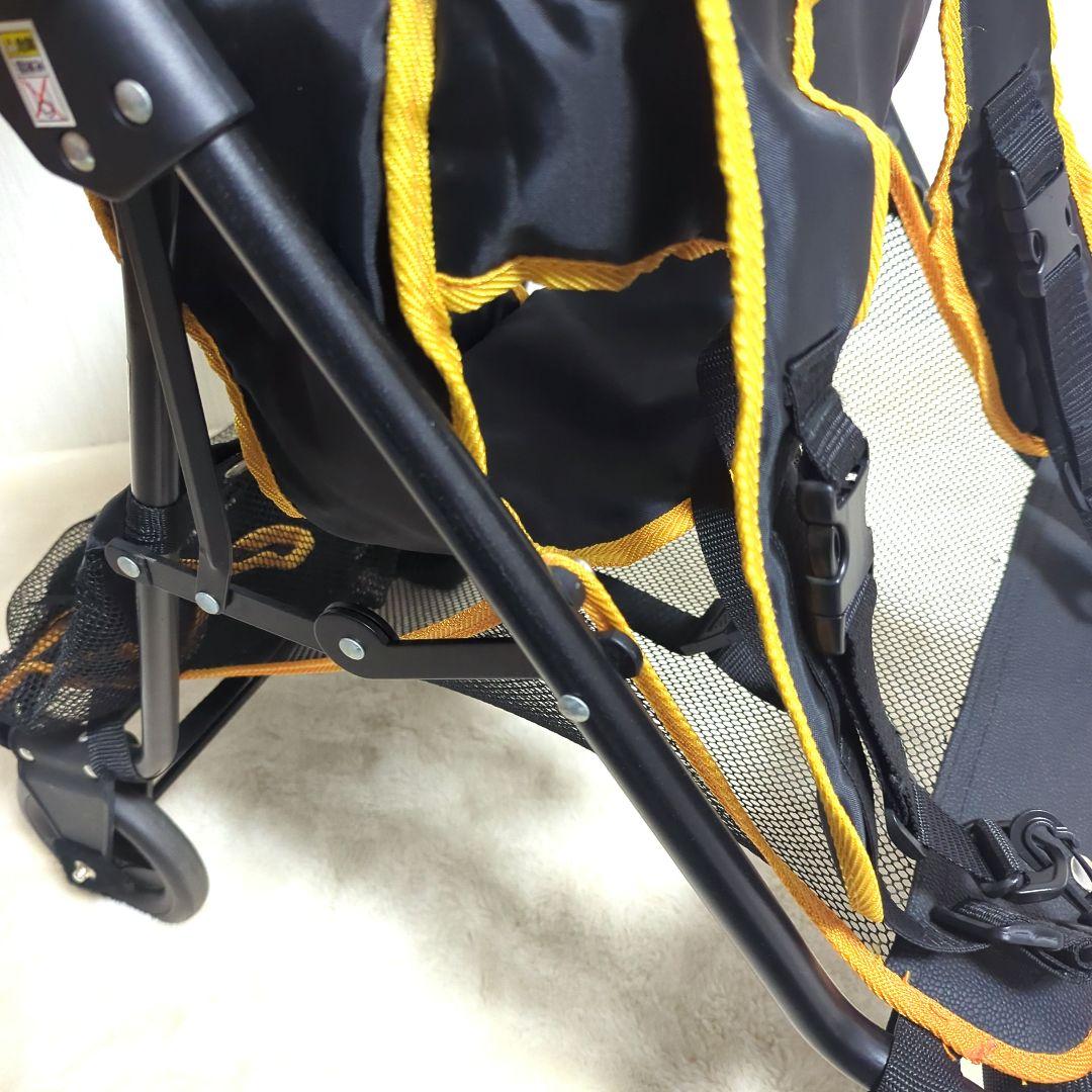 JTC おんぶっこバギー ベビーバギー ベビーカー B型 ブラックイエロー