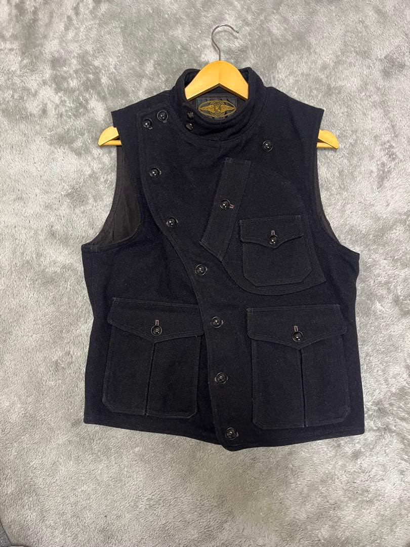 フリーホイーラーズ レザートグス　キャメルバックベスト40 フリーホイーラ－ズ/FREEWHEELERS ベスト LEATHER TOGS #1631023