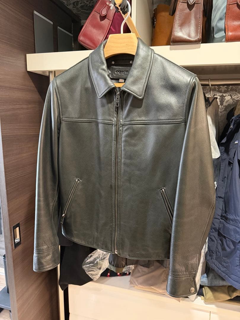 COACH コーチ　レザージャケット 公式】COACH – コーチ | カラーレス レザー ジャケット