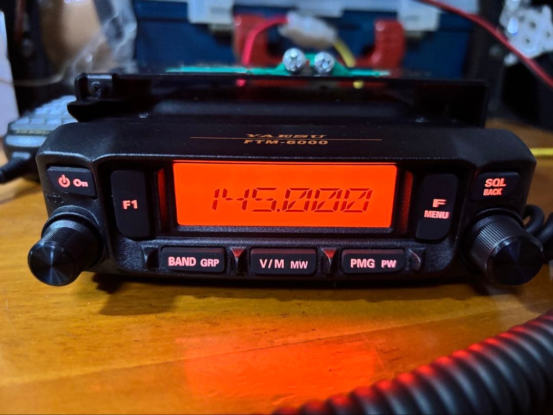 Hiro。FTM-6000S／YAESU／同軸・基台付き／アマチュア無線 八重洲無線 FTM-6000 (50W) 144/430MHz帯デュアルバンドFM