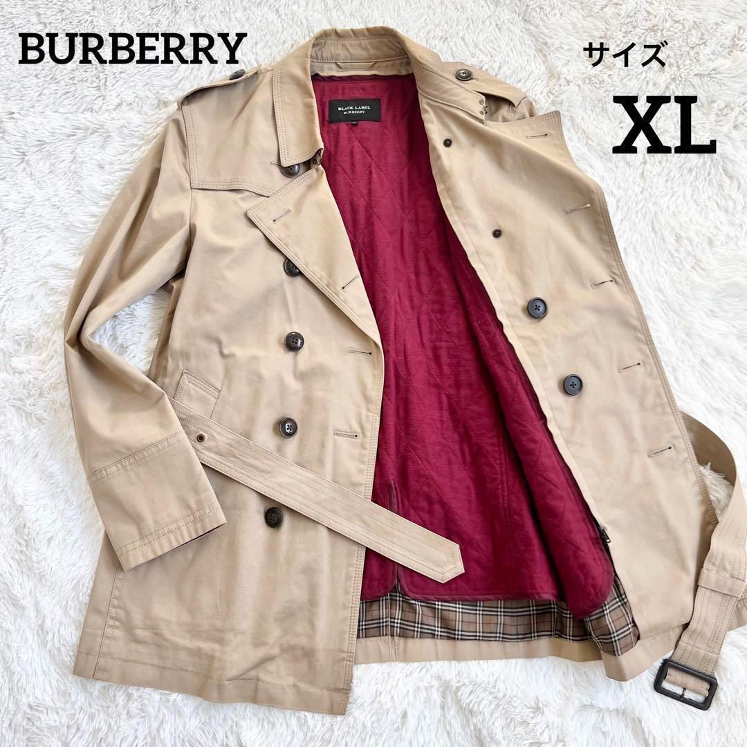 バーバリーブラックレーベル トレンチコート ライナー ノバチェック　XL BURBERRY BLACK LABEL（バーバリーブラックレーベル） バーバリー