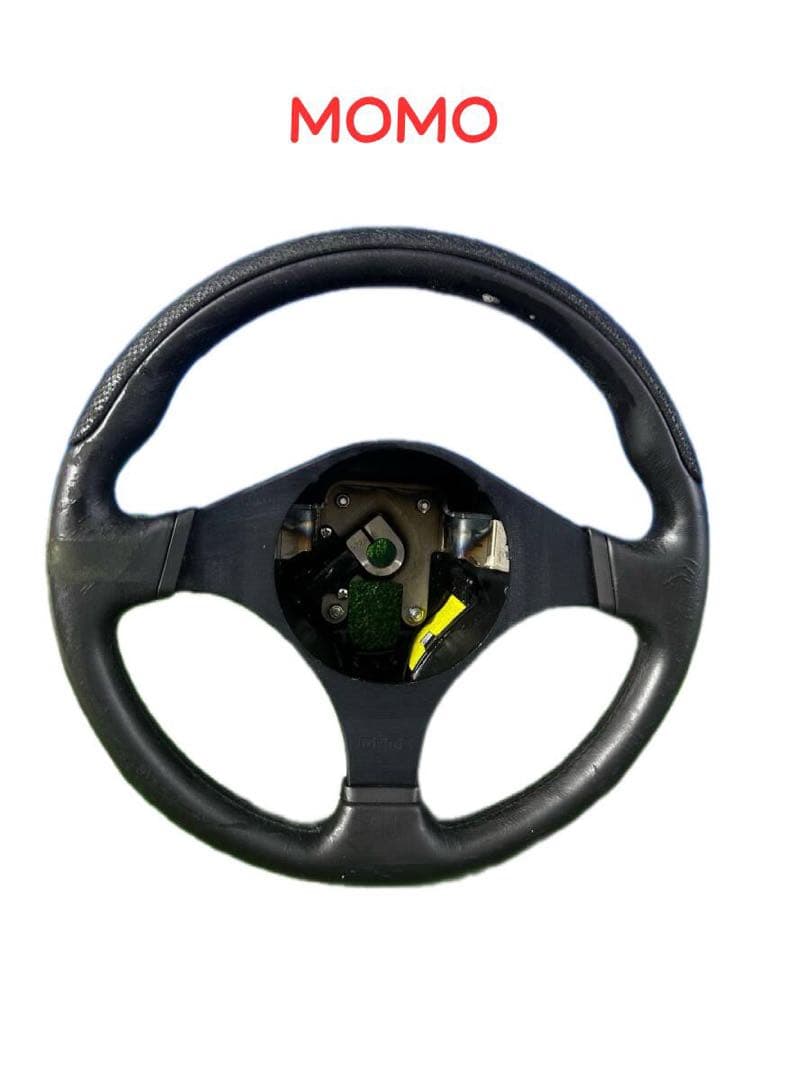 MOMO ステアリングホイール ランサー CT9W エボ H18年 ホーンパッド 松下自動車（有限会社キシアンドサンズリミテッド） / エボ ランエボ7