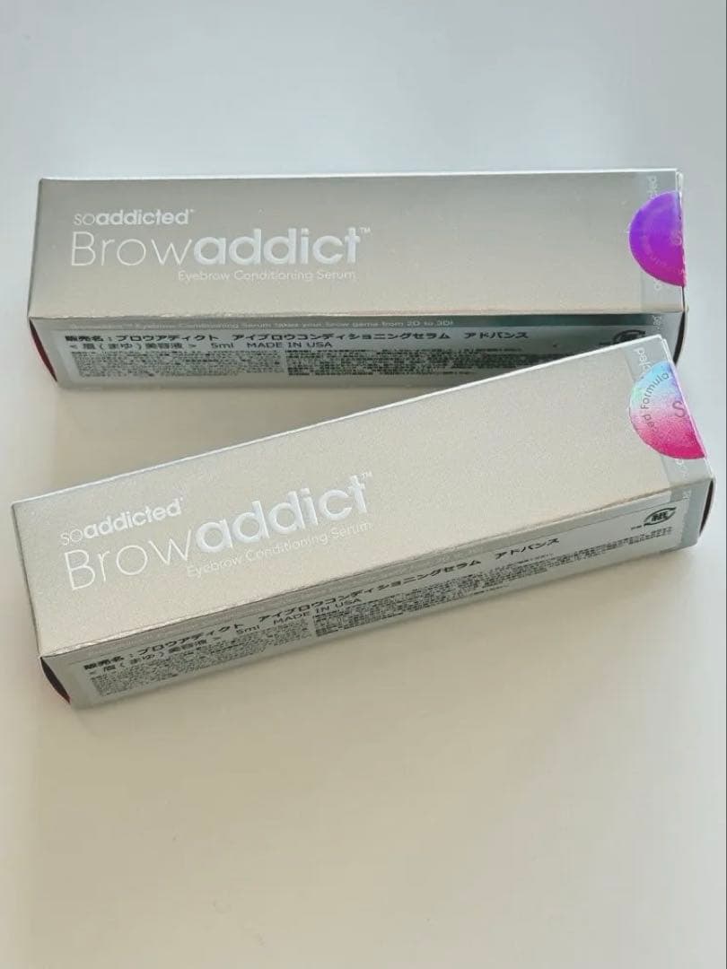 【正規品/新品】 ブロウアディクトBrowaddict 2本セット Lashaddict（ラッシュアディクト） ブロウアディクト アイブロウ