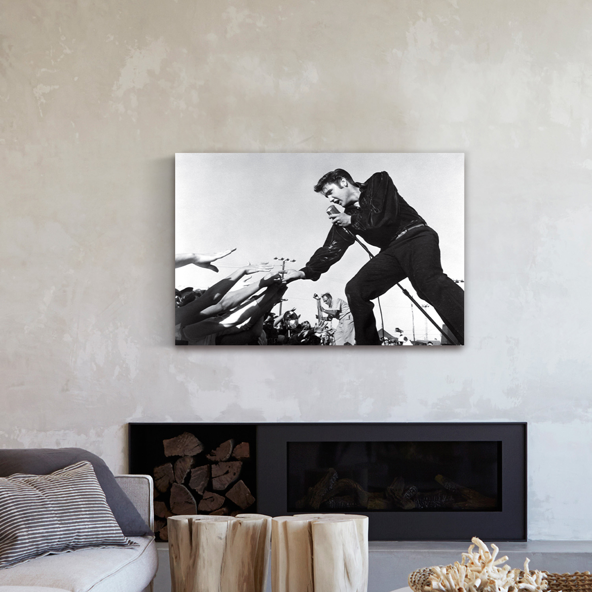 Elvis Audience Canvas Print | Shop the ShopElvis.com Official Store