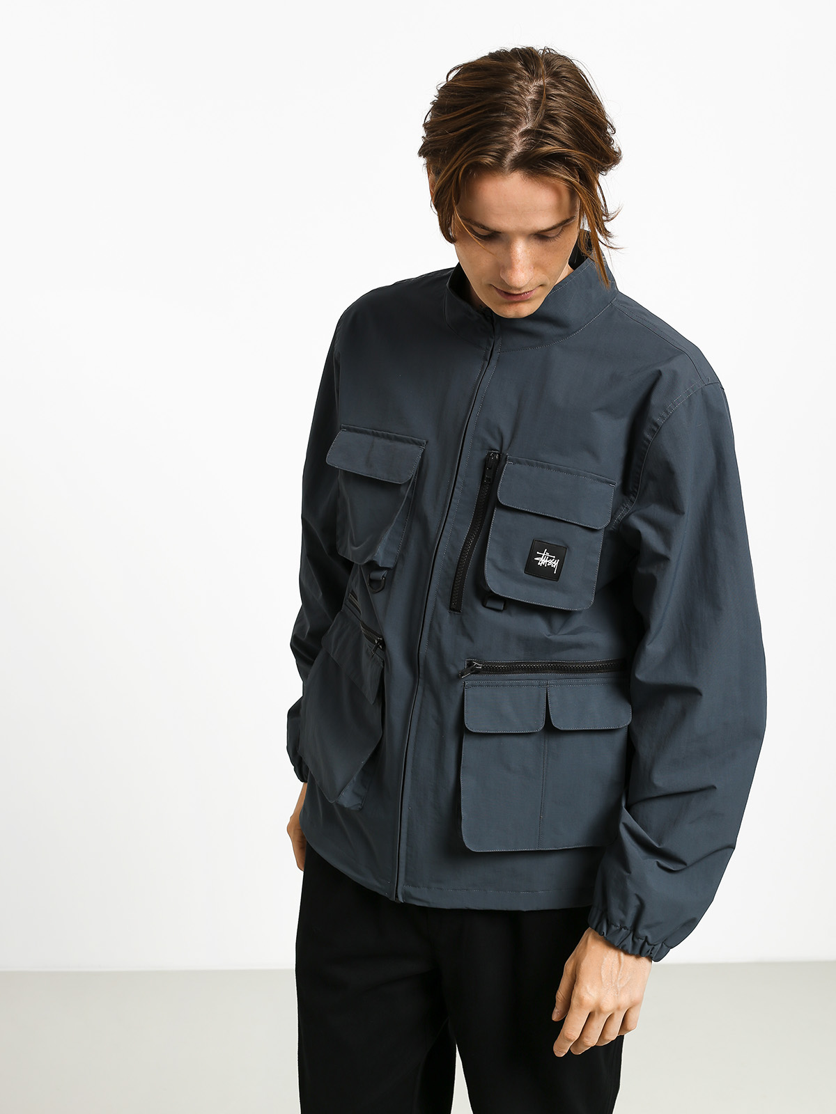 Stussy Utility Jacket - blue (slate)