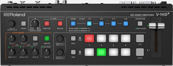 Roland Pro A/V - V-1HD⁺ | Switcher de Vídeo HD