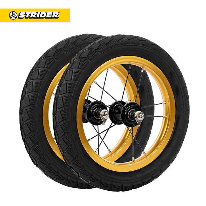 ハイトラクション12インチホイール＆ゴムタイヤ2本セット（全6色